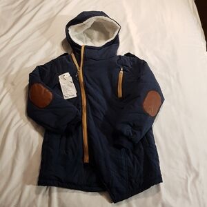 Mallimoda boys size 7/8 new winter jacket NWT fits big